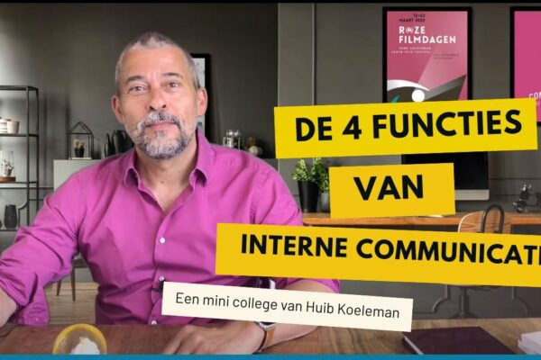 Huib Koeleman op kantoor