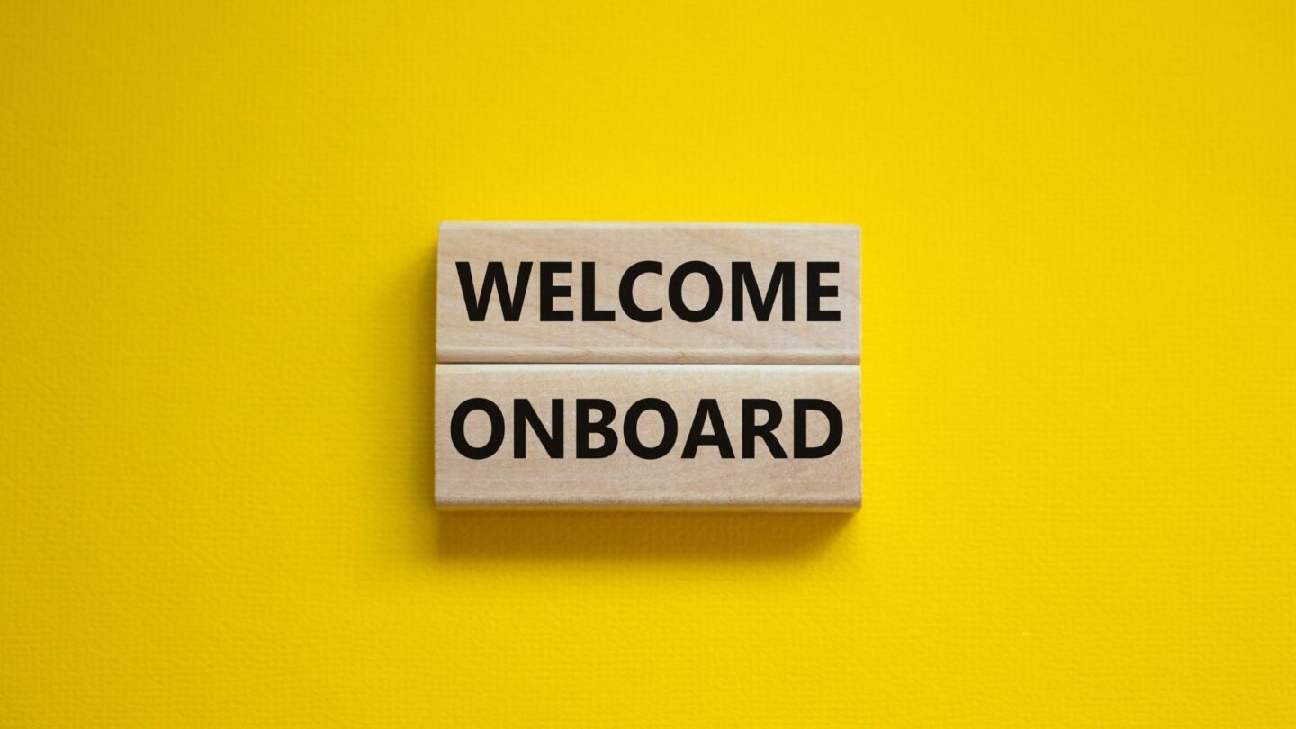 bordje welcome onboard