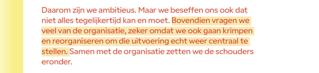citaat uit het coalitieakkoord Amsterdam
