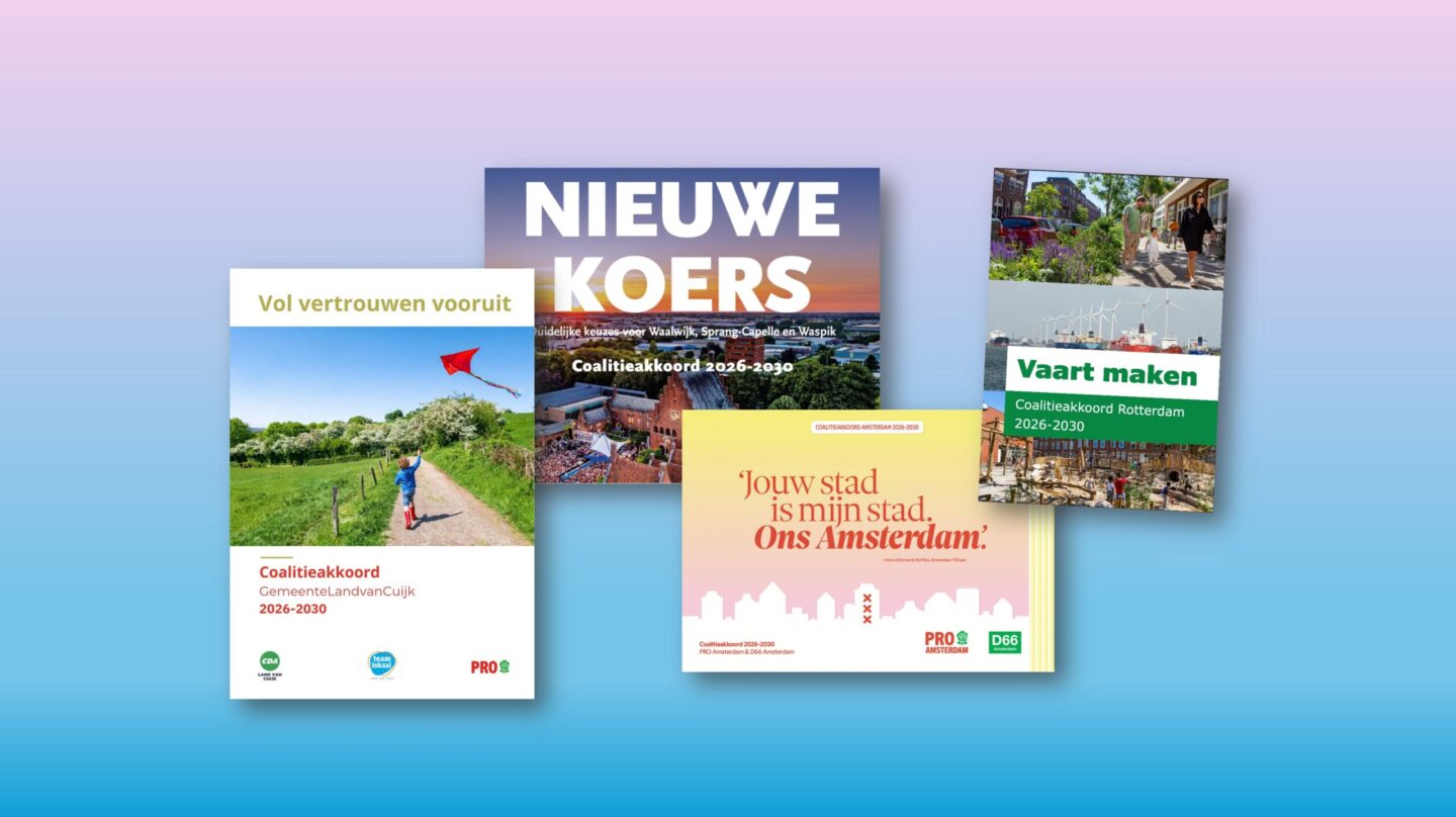 Afbeeldingen van coalitieakkoorden
