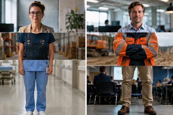 twee personen met verschillende profielen. bij het blog perspona of functieprofiel voor interne communicatie