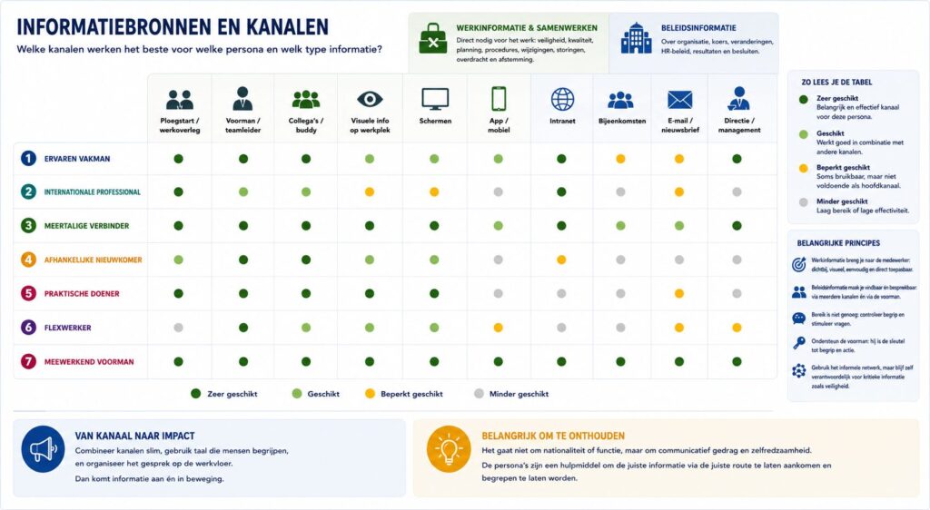 uitwerking naar de kanaalstrategie